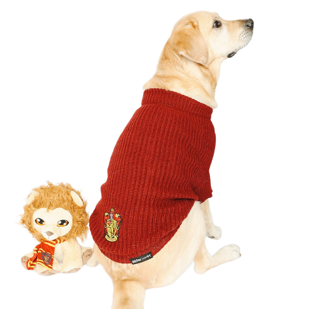 Pet Cable Knit Sweater - Harry Potter™ Gryffindor