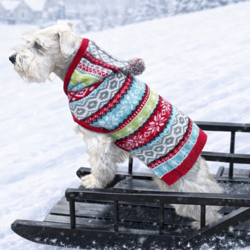 Fairisle Hoodie Sweater