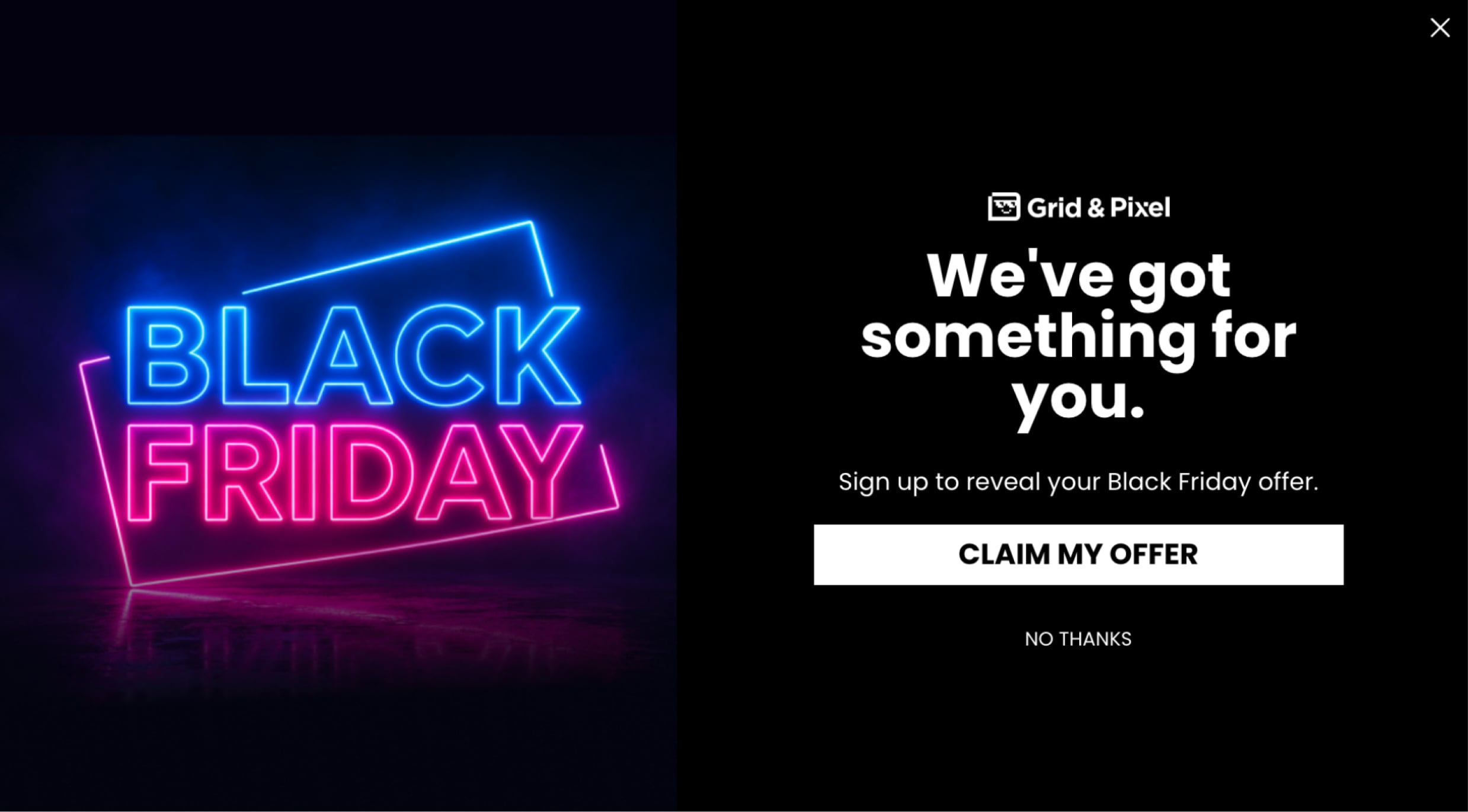 Neon Black Friday Offer