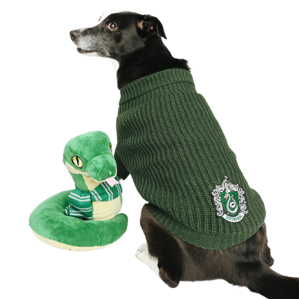 Pet Cable Knit Sweater - Harry Potter™ Slytherin