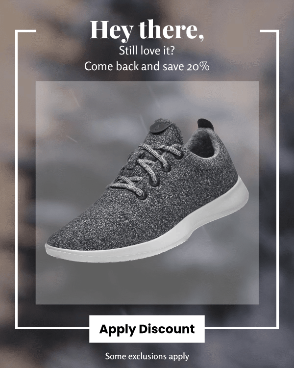 holiday abandoned cart email graphic