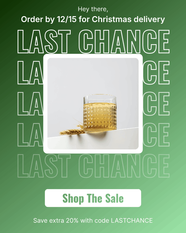 last chance christmas shipping email graphic